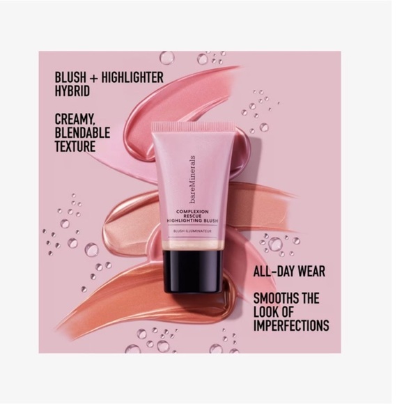 Bare Minerals Complexion Rescue Highlighting Blush - Rose Glow - Picture 4 of 4